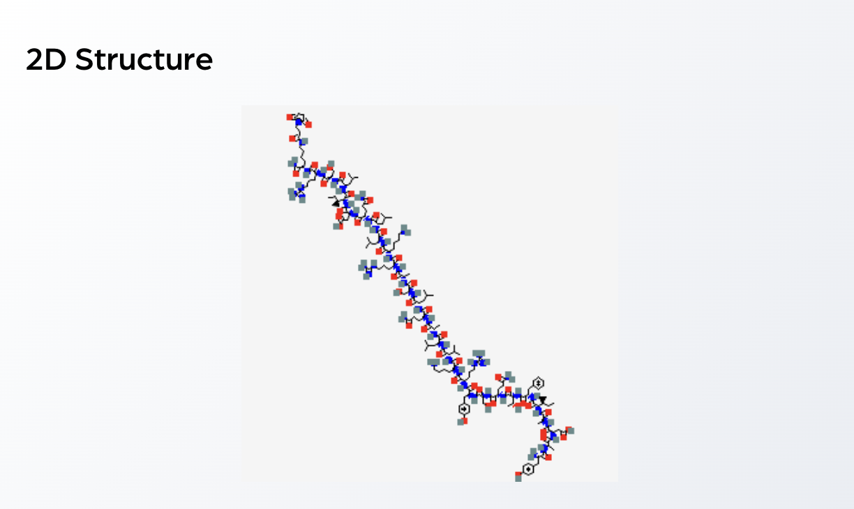 2D Structure — CJC-1295 (No DAC) / Ipamorelin (10mg)
